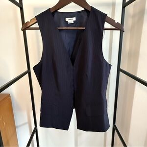 Jason Wu Midnight Blue Pin Stripe Vest